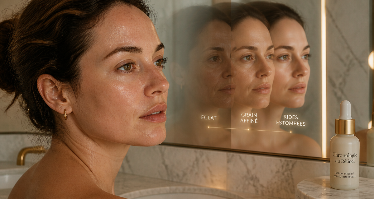 Rétinol effet en combien de temps sur la peau