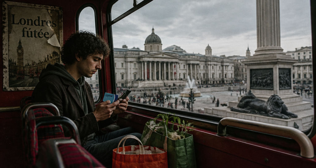 bons plans londres bus rouge oyster card