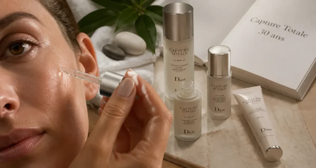 Capture Totale Dior pour quel âge : routine anti-âge