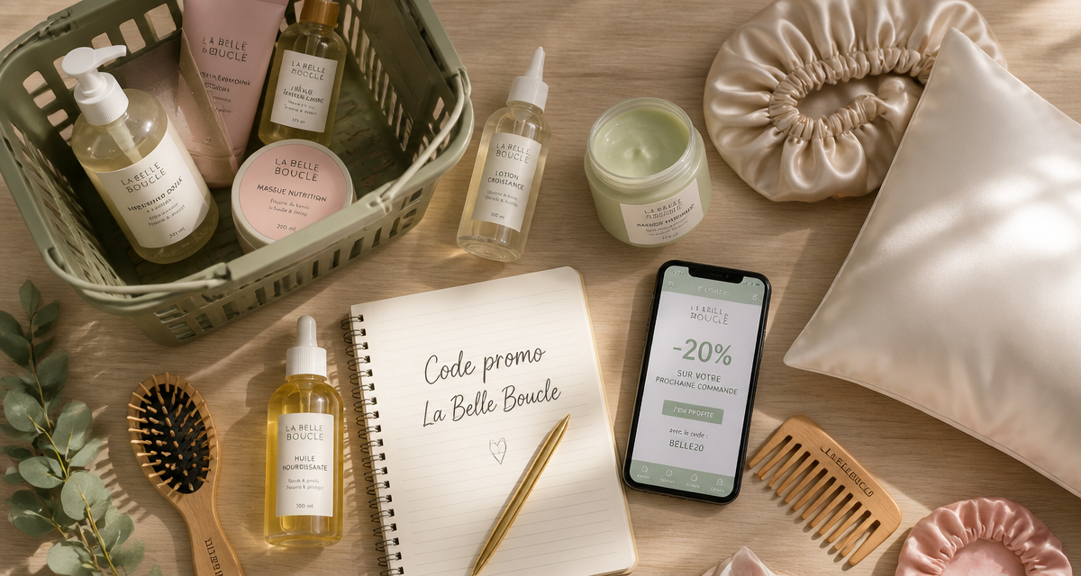 code promo la belle boucle sur produits capillaires naturels