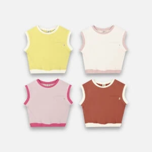 SLEEVELESS SWEATSHIRT