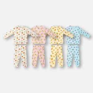 PANNADAILY - LONG PAJAMA KIDS GIRL PRINT
