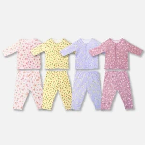 PANNADAILY - LONG SET BABY GIRL PRINT