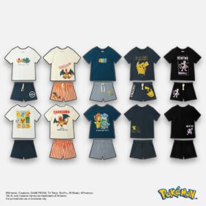 BOHOPANNA | POKÉMON - BASIC SET - Setelan Baju Anak