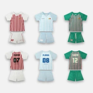 THE OVERTEE - JERSEY SET STRIPE