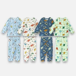 PANNADAILY - LONG PAJAMA KIDS PRINT