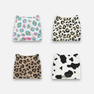 ANIMAL BEANIE HAT PRINT