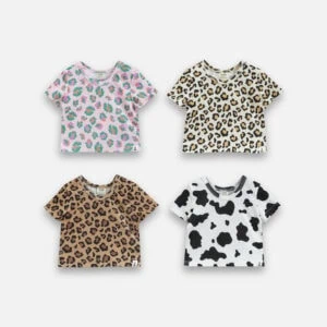 ANIMAL CROP TOP PRINT
