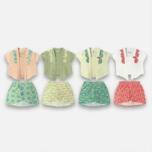 THE OVERTEE - SHORT KEBAYA SET