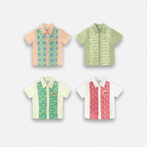 THE OVERTEE - SHORT BATIK SHIRT