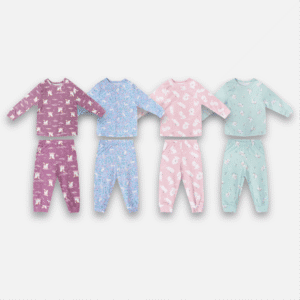 PANNADAILY - LONG PAJAMA KIDS GIRL PRINT