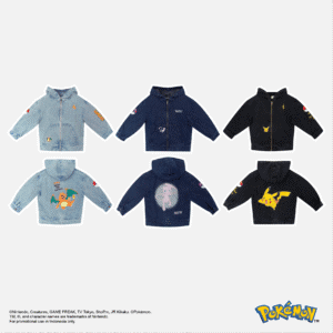 POKEMON - HOODIE DENIM JACKET