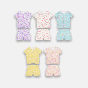 PANNADAILY - SET BABY GIRL PRINT
