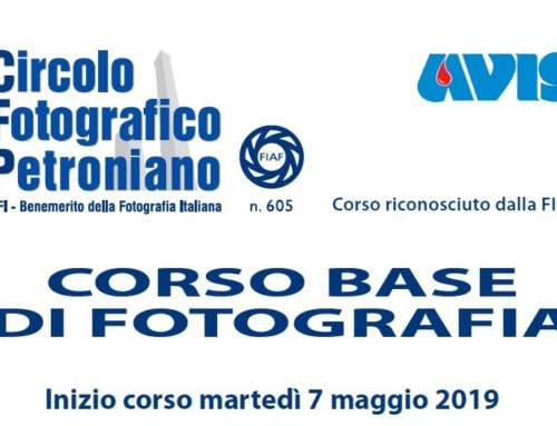 Corso Base di Fotografia 2019 in partenza il 24 settembre