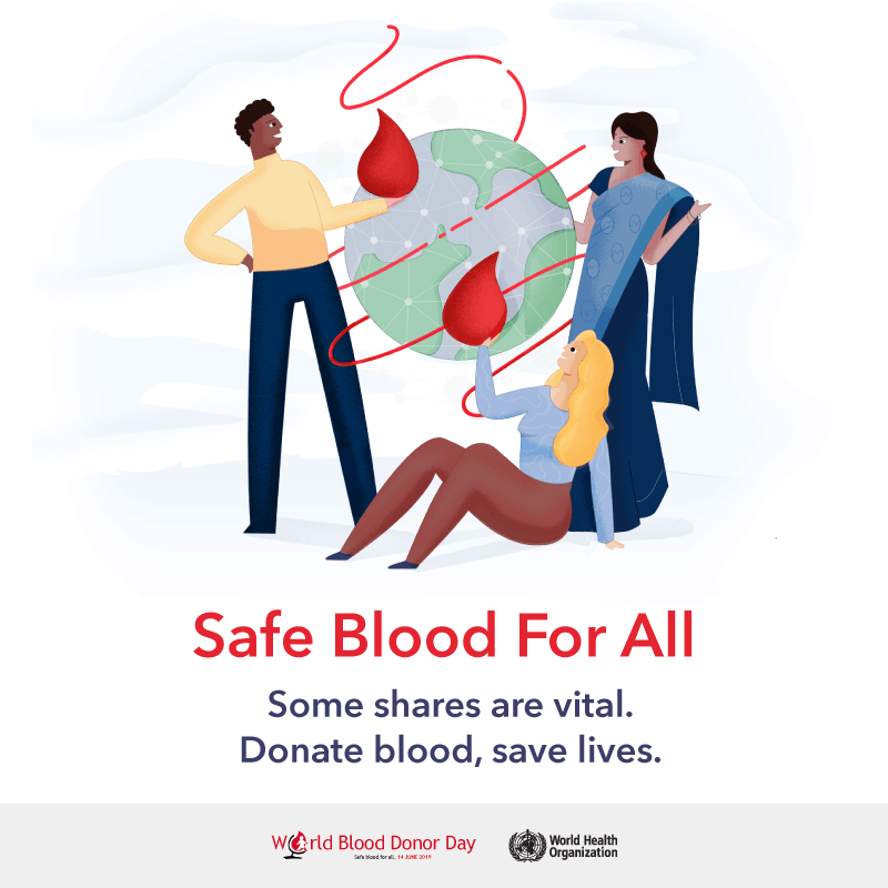Giornata Mondiale del Donatore di Sangue
