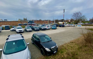 lavori parcheggio Casa dei Donatori
