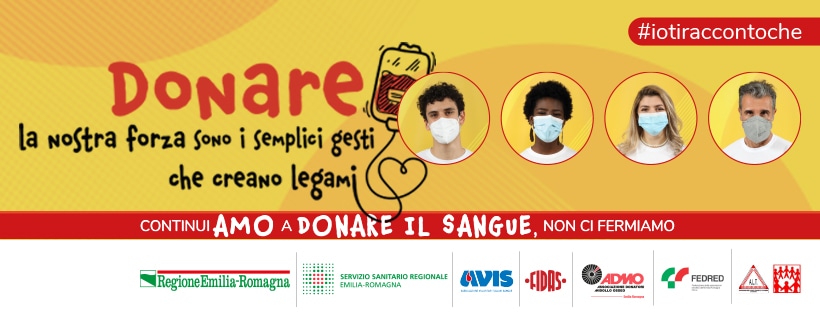 Campagna 2021 Regione Avis e Fidas