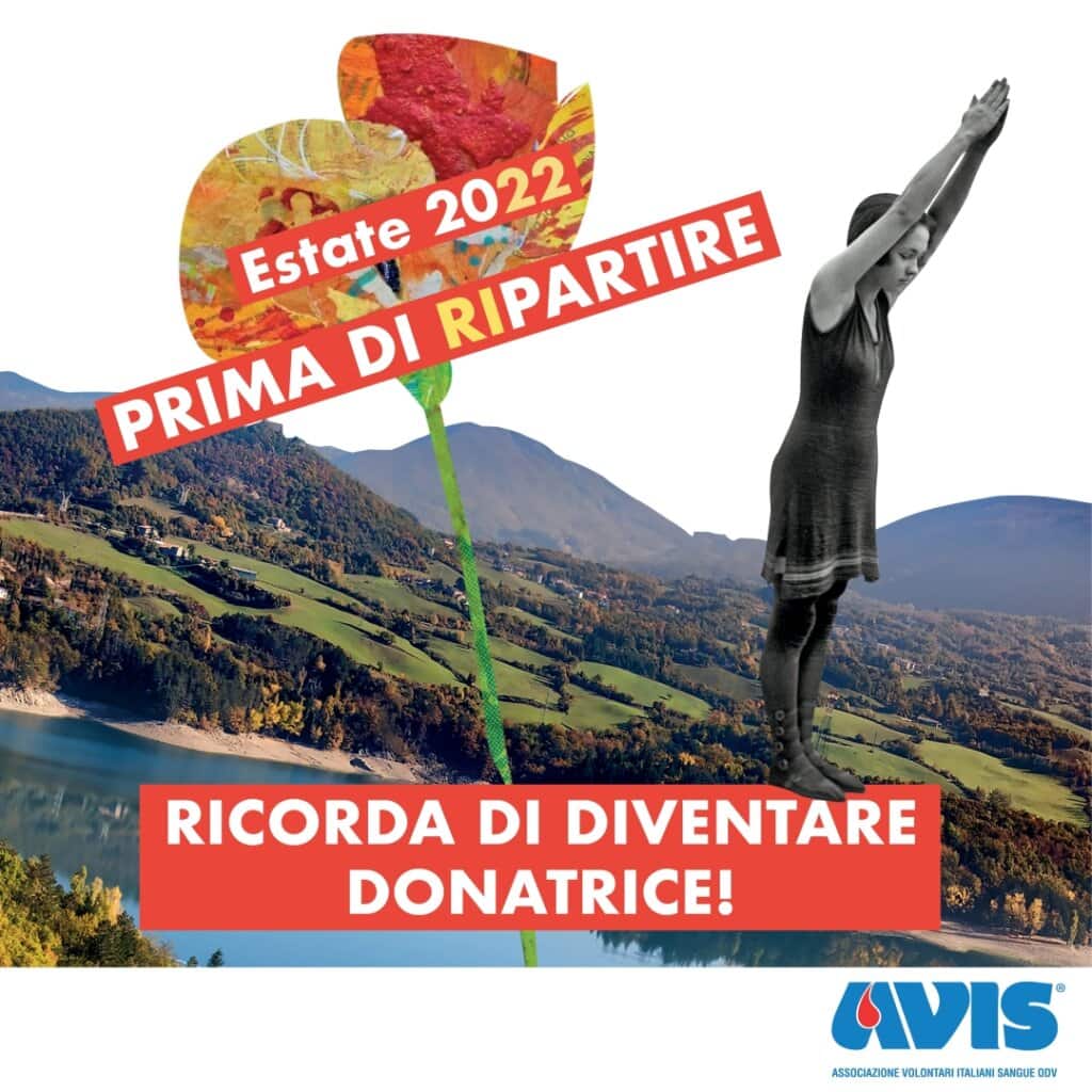 Ricorda di diventare donatrice prima di (ri)partire!