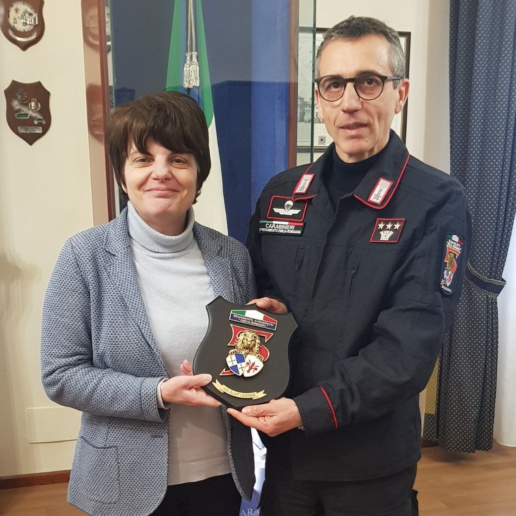 Sonia Manaresi Avis e Carabinieri
