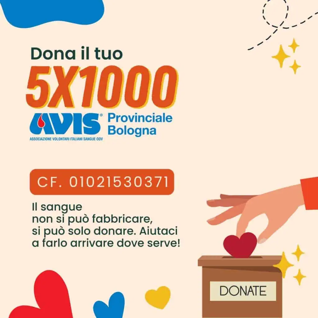 5x1000 avis provinciale bologna