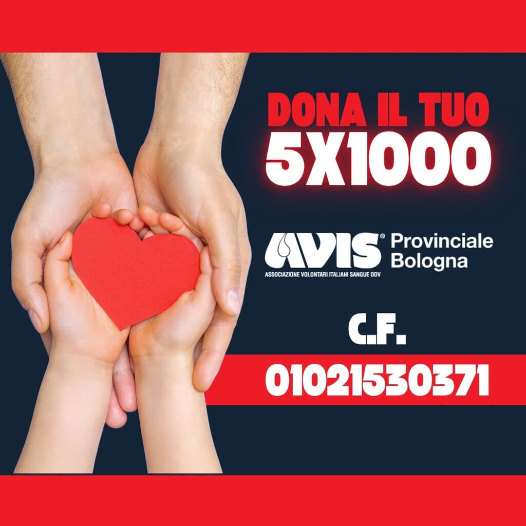 5x1000 avis bologna 2026