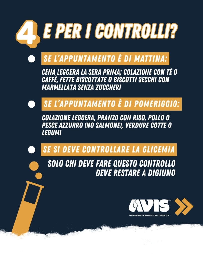 Come prepararsi alla donazione 7