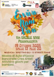 Avis Comunale Bologna a Evviva Nani Viva! @ via Ercole Nani, Bologna | Bologna | Emilia-Romagna | Italia