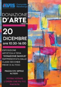 Donazione d’Arte – II Edizione @ Piazza XXV Aprile Altedo | Altedo | Emilia-Romagna | Italia