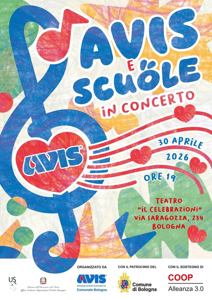 locandina Avis e Scuole in Concerto