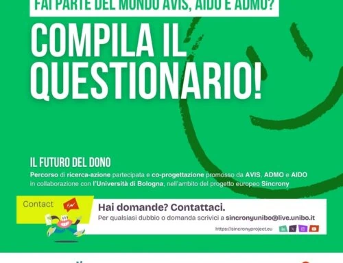 La voce dei donatori conta: compila il questionario del progetto “Il Futuro del Dono”