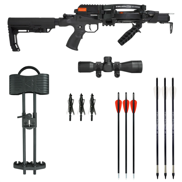 BAT Reverse L-Stock Hunting Crossbow Bundle
