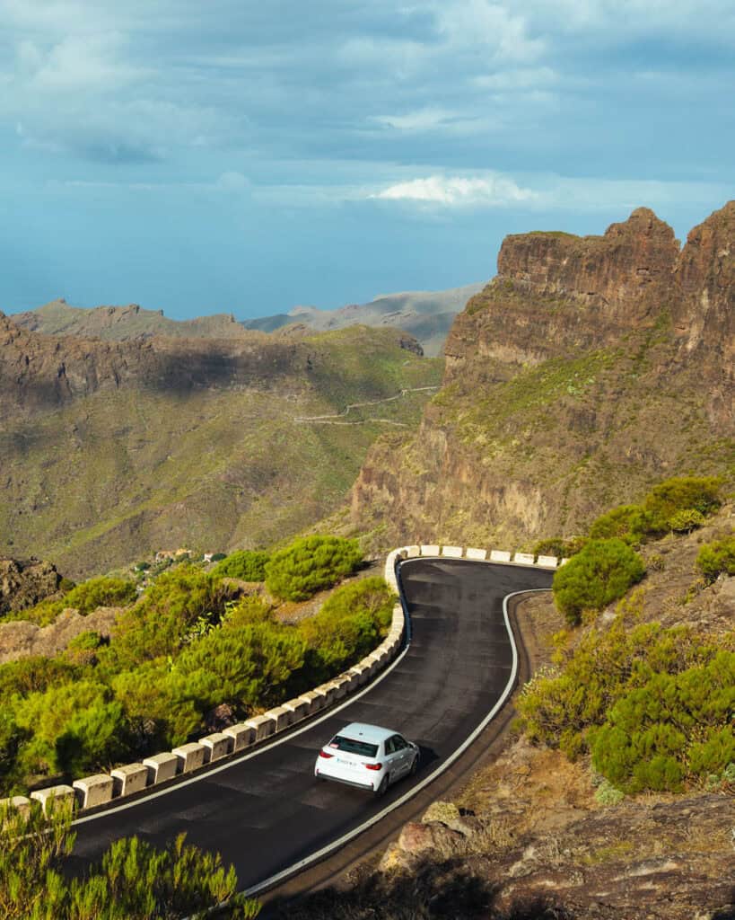 The road to Masca, Tenerife