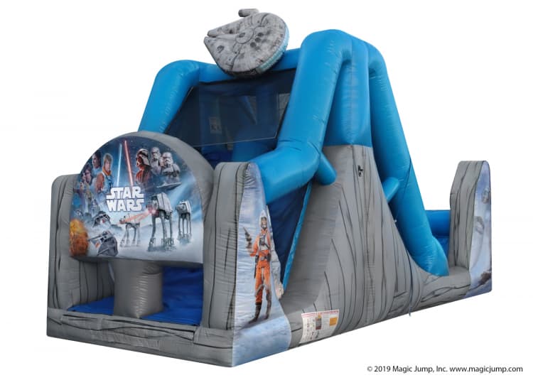 16 Foot Star Wars Dual Lane Water Slide