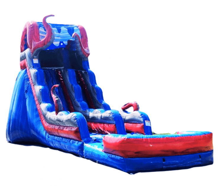 The Kraken 19 Ft Water Slide