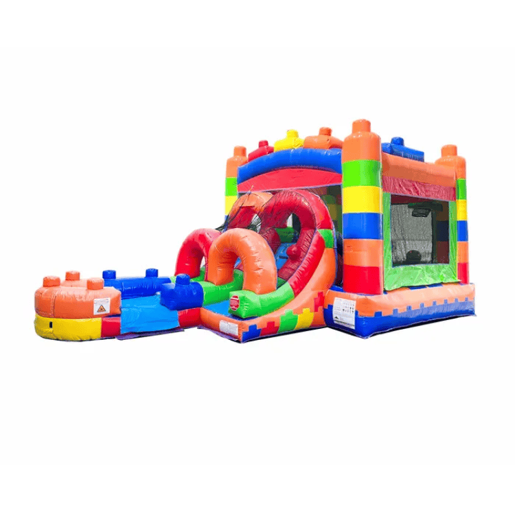 The Block Party Bounce House With Water Slide