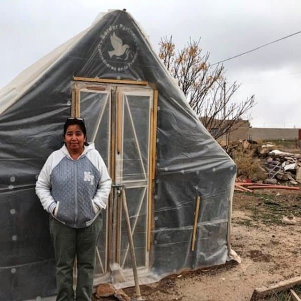 Finished greenhouse.