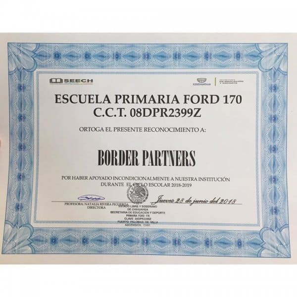 Community Recognition.