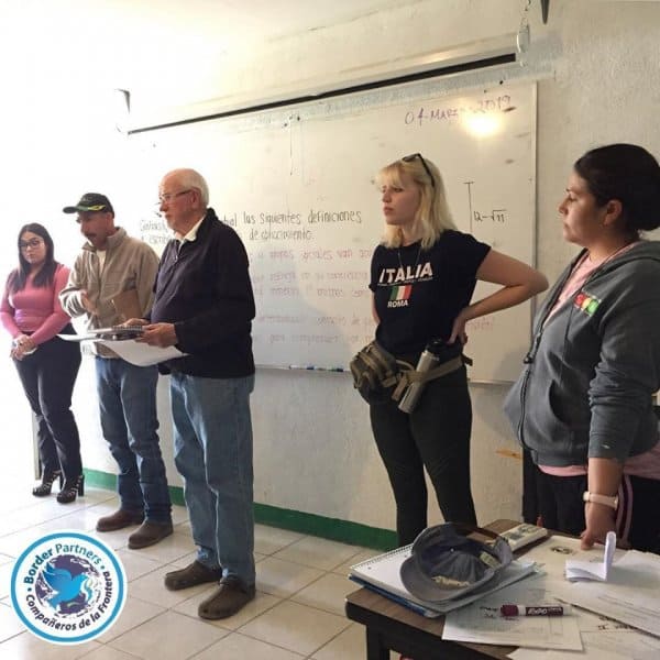 Youth Art class orientation.