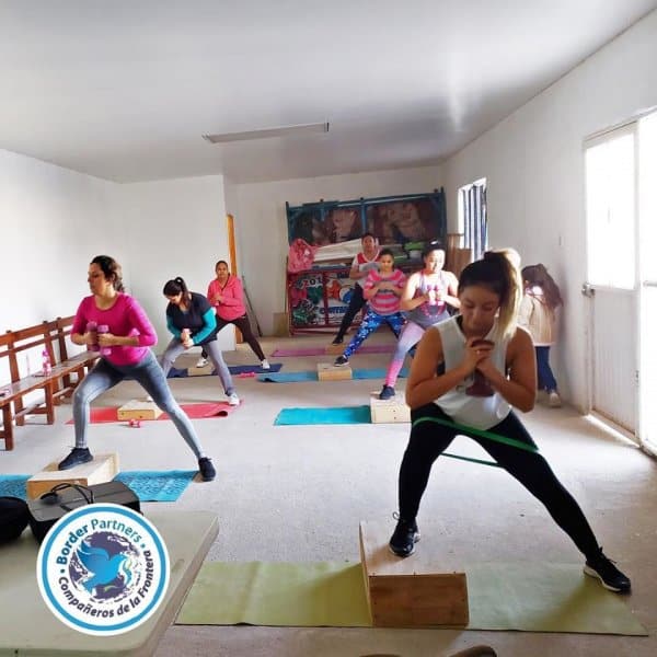 Zumba/Exercise class.