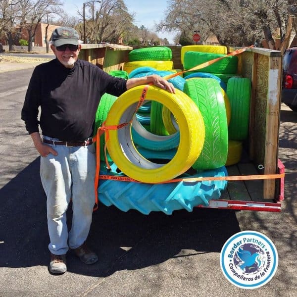 Youth play-equipment.