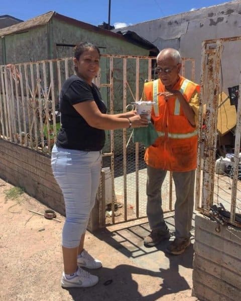 Senior Lunch Program delivery.