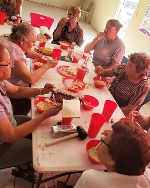 Senior community program.