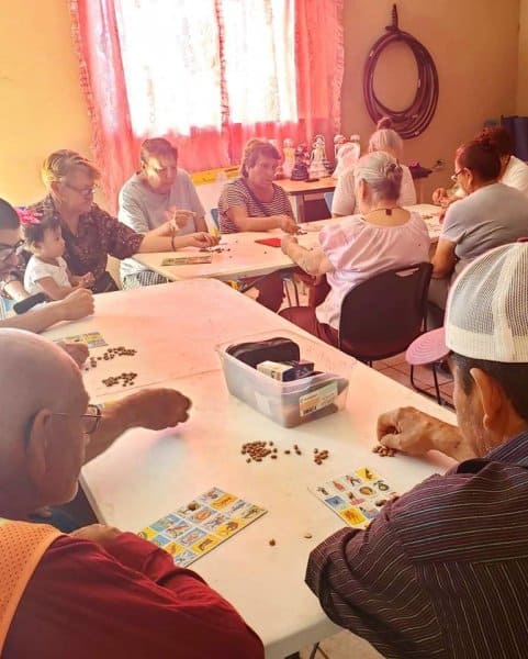 Senior community program.