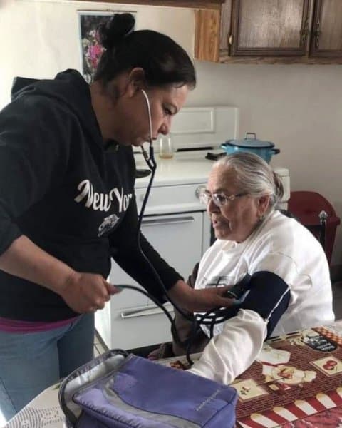 Home health screening.