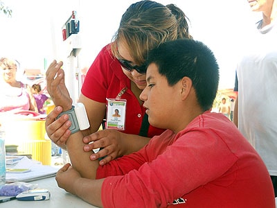 blood pressure check