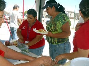 serving healthy burritos