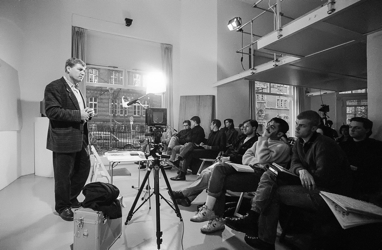 Fotografievorlesung an der bildo akademie mit Roman Franke
