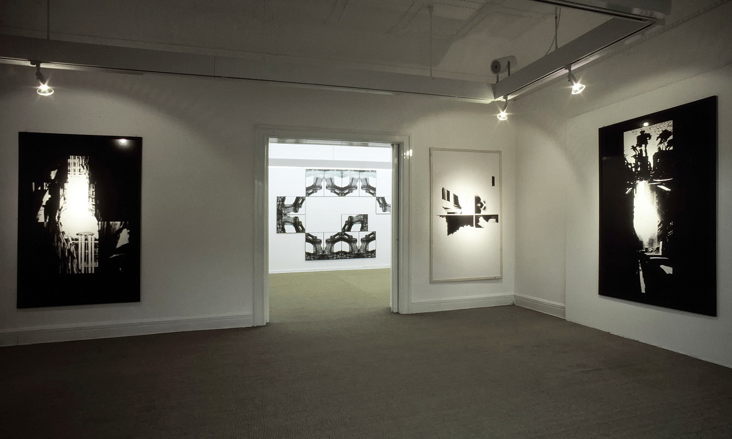 Ausstellungsinstallation im Neuen Berliner Kunstverein, 1988