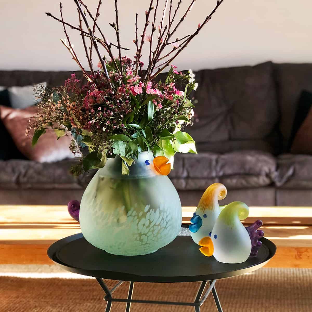CHICKA - Vase | gelber Schnabel