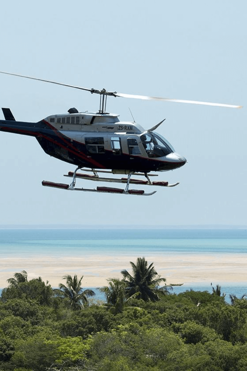 Helicopter Mozambique